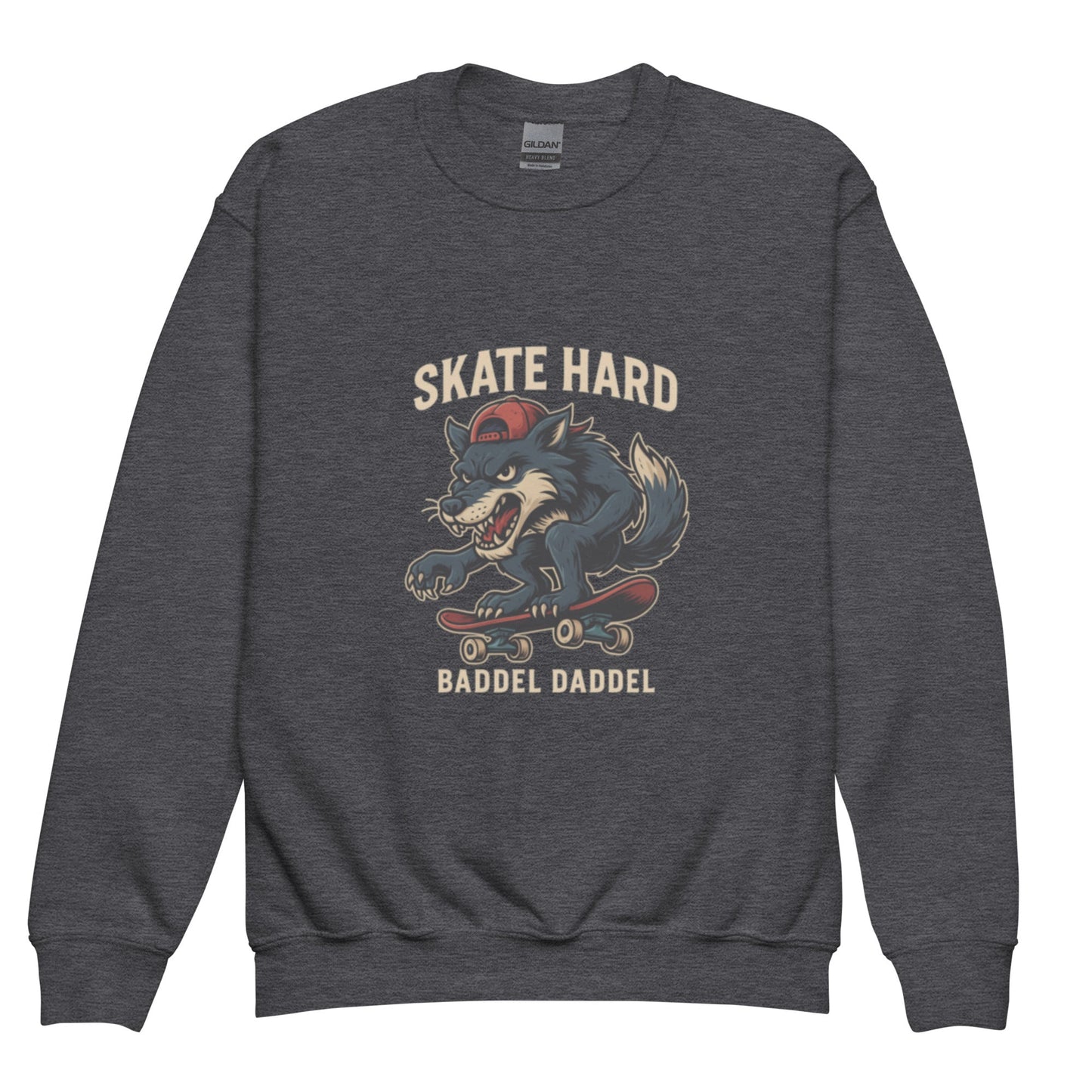Pullover Werwolf Skater – Stark, wild & gemütlich im Baddeldaddel Design!