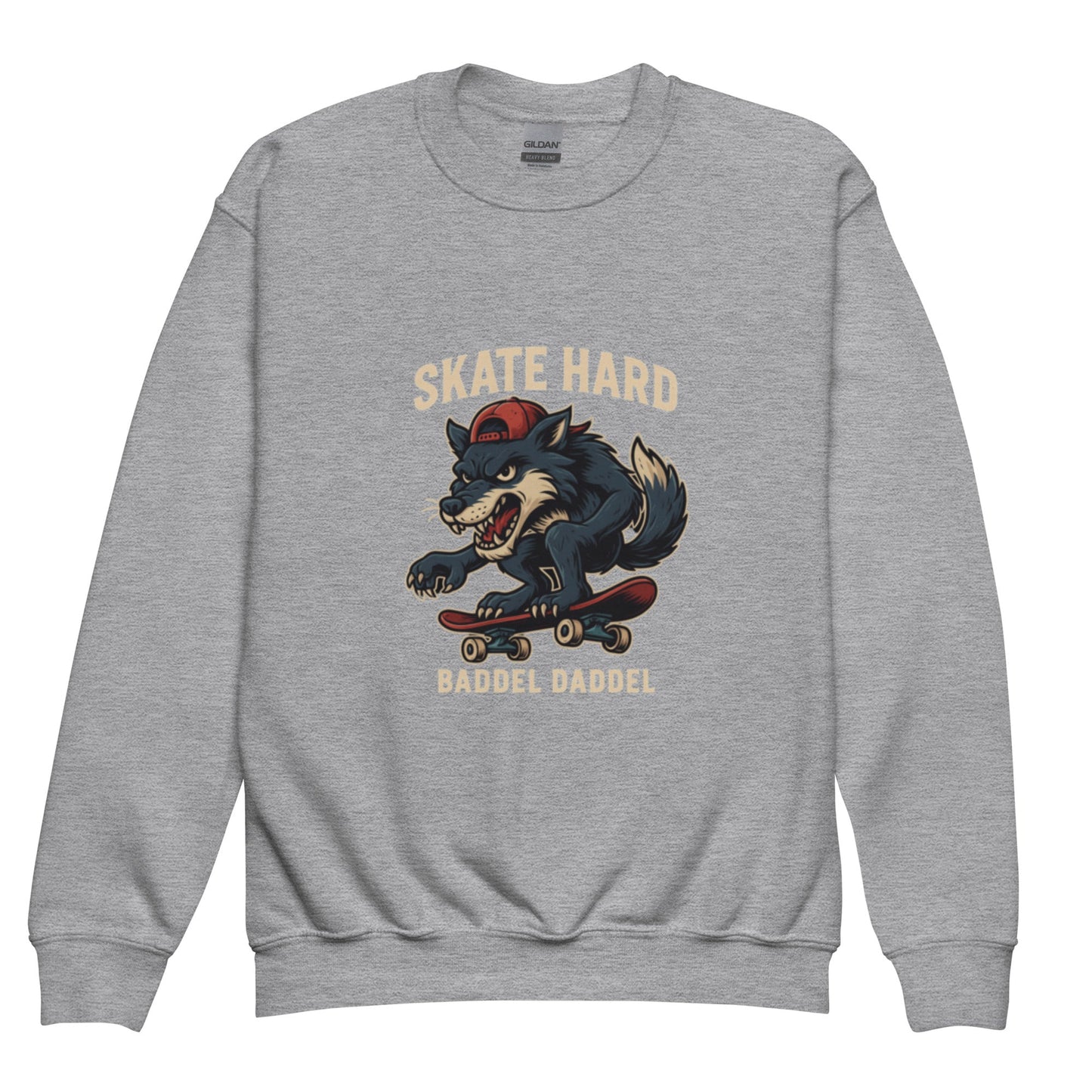 Pullover Werwolf Skater – Stark, wild & gemütlich im Baddeldaddel Design!