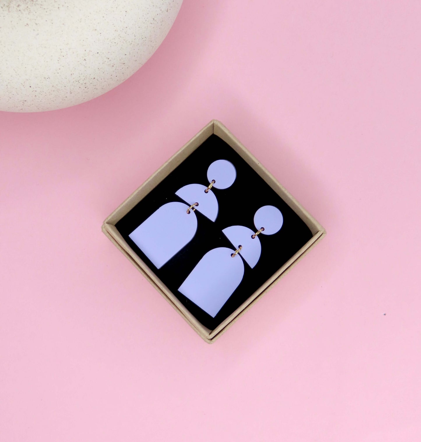 Violet Statement Ohrringe