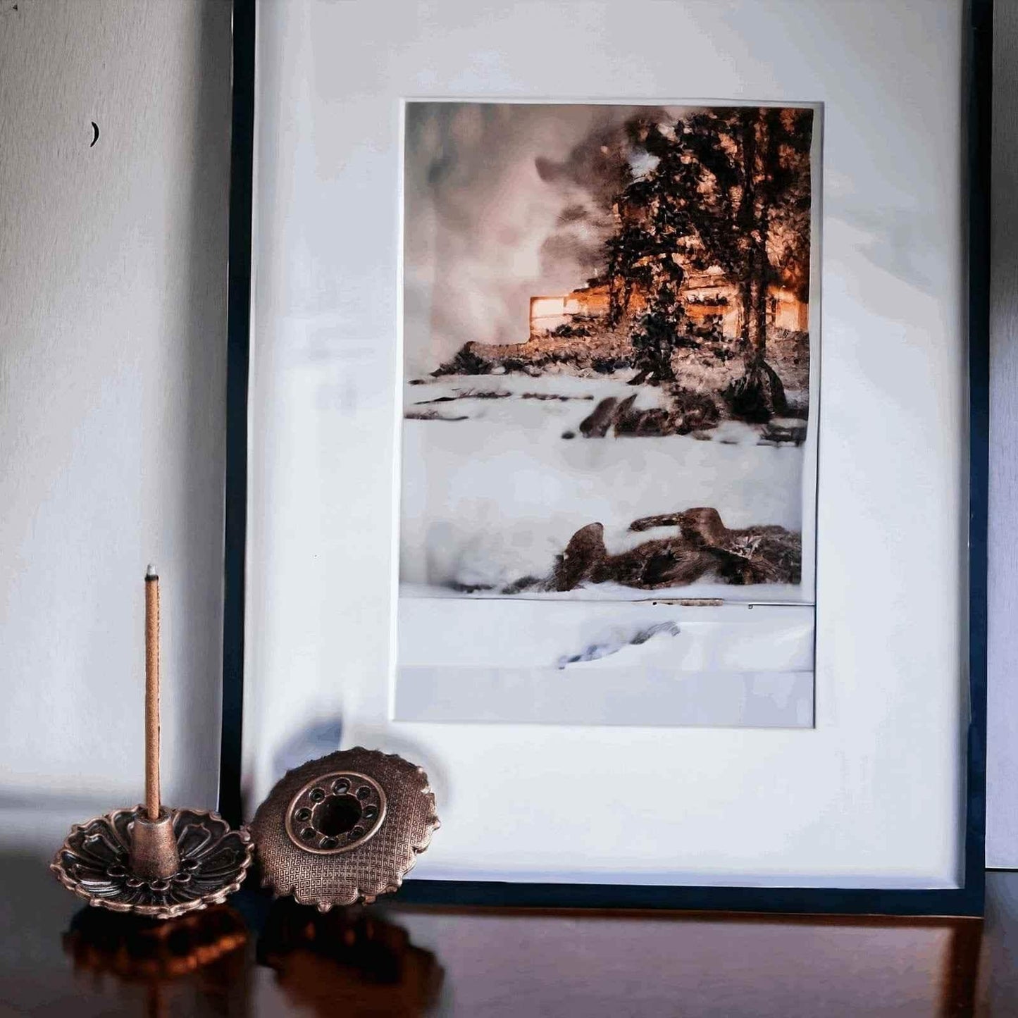 Lotus Räucherstäbchenhalter – Zen-Aromatherapie für unterwegs, handlich & stilvoll